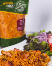 Load image into Gallery viewer, Smoked  Salmon Jollof Rice