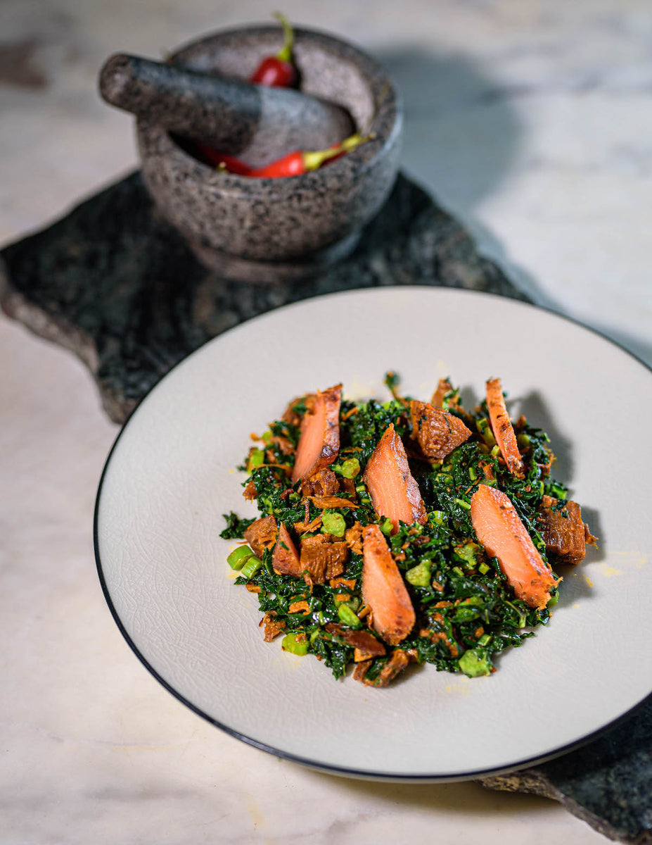 Smoked Salmon Jollof Rice Tribal Tastes Foods Shop 83, Dairy Hall