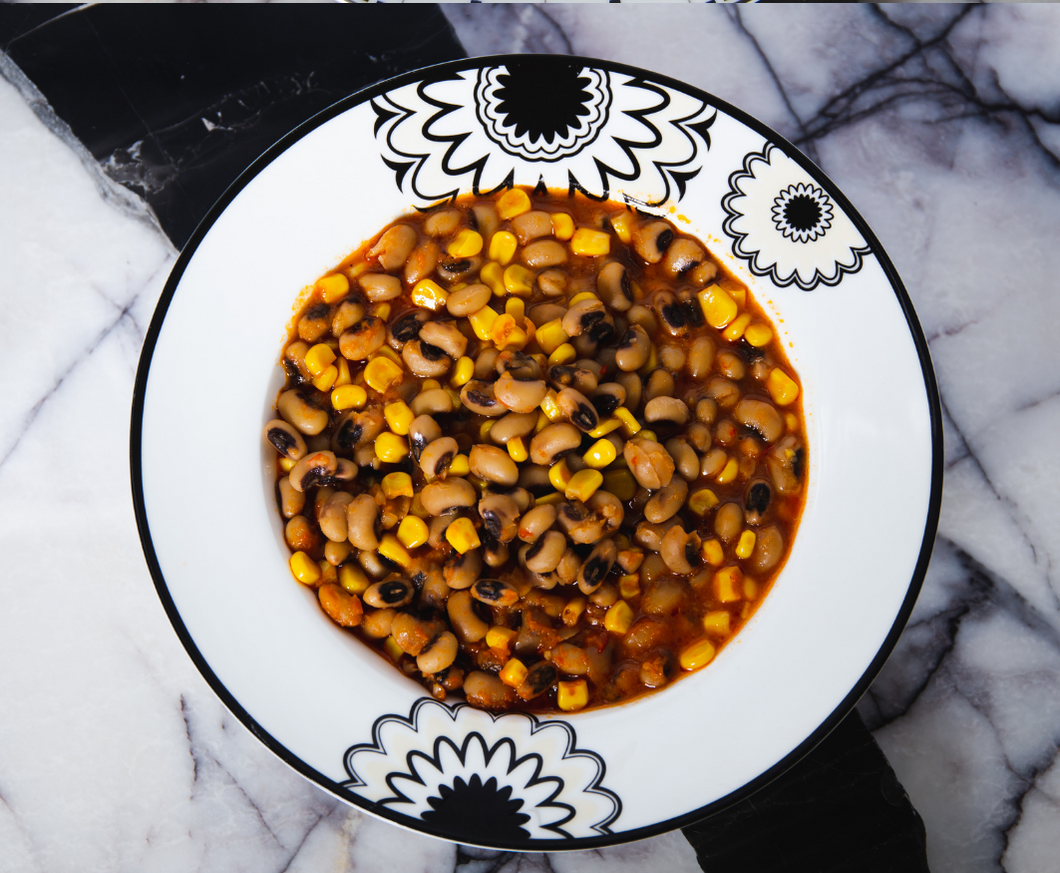 Adalu (blackeye beans & corn)