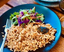 Load image into Gallery viewer, Beef &amp; Aubergine Jollof Rice
